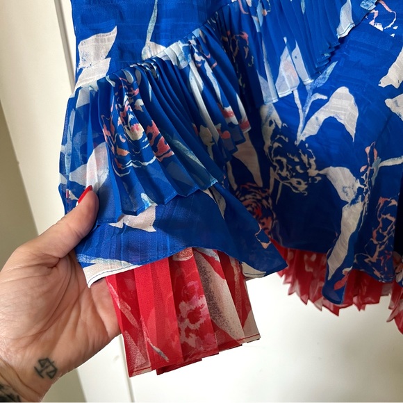 Blue Tanya Taylor Dress - Picture 5 of 11